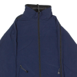 NAUTICA Mens Windbreaker Jacket Blue Nylon Hooded S Online Sale