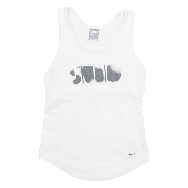 NIKE Womens Vest Beige Sleeveless S For Sale