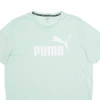 PUMA Womens T-Shirt Green L For Cheap