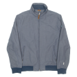 TIMBERLAND Waterproof Mens Jacket Blue Nylon M Online Hot Sale