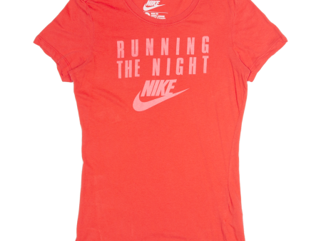 NIKE Slim Fit Mens T-Shirt Red S Online