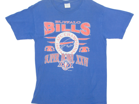 TULTEX Buffalo Bills NFL Mens T-Shirt Blue USA Crew Neck XL For Discount