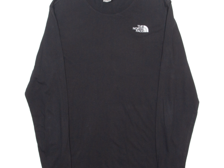 THE NORTH FACE Mens T-Shirt Black Long Sleeve Crew Neck M Online now