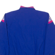 G.W. Womens Jacket Purple 80s Crazy Pattern S Online Hot Sale