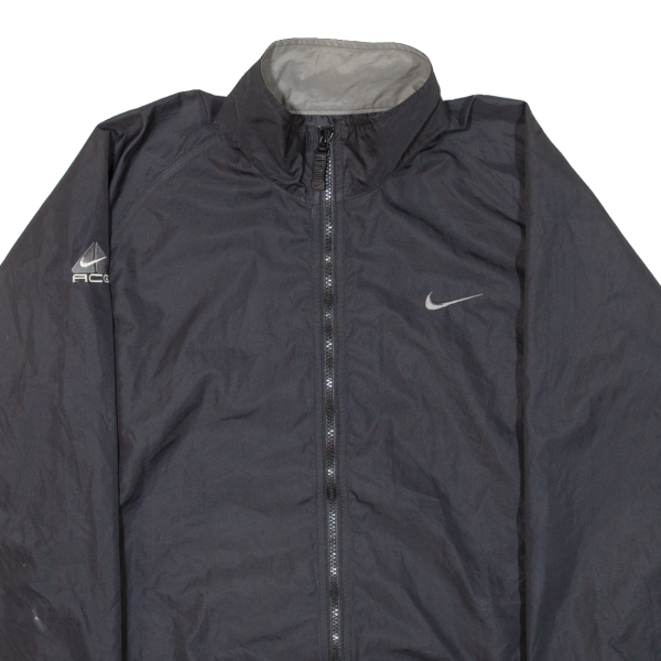 NIKE ACG Womens Windbreaker Jacket Black L Supply