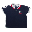 TOMMY HILFIGER Boys Polo Shirt Blue 4Y Online Hot Sale