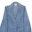 LEVI S Womens Blazer Jacket Blue 70s M For Discount