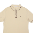 ORIGINAL PENGUIN Mens Polo Shirt Beige 2XL Online