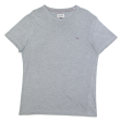 TOMMY HILFIGER Hilfiger Denim Mens T-Shirt Grey L For Sale