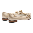 GABRIELE Ballet Shoes Beige Leather Womens UK 7 Online now