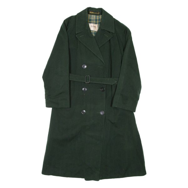 SWETHA Belted Womens Trench Coat Green M Online now