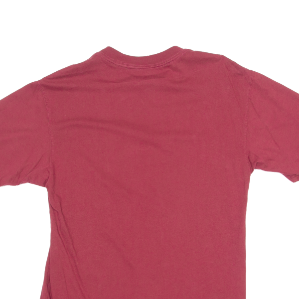 NIKE SB Loose Fit Mens T-Shirt Maroon Crew Neck XS Online