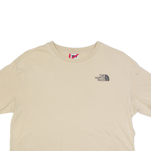 THE NORTH FACE Cropped Womens T-Shirt Brown S Sale