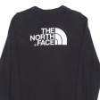 THE NORTH FACE Mens T-Shirt Black Long Sleeve Crew Neck M Online now