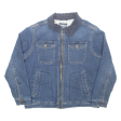 OSH KOSH B GOSH Boys Sherpa Lined Denim Jacket Blue 8Y Online now