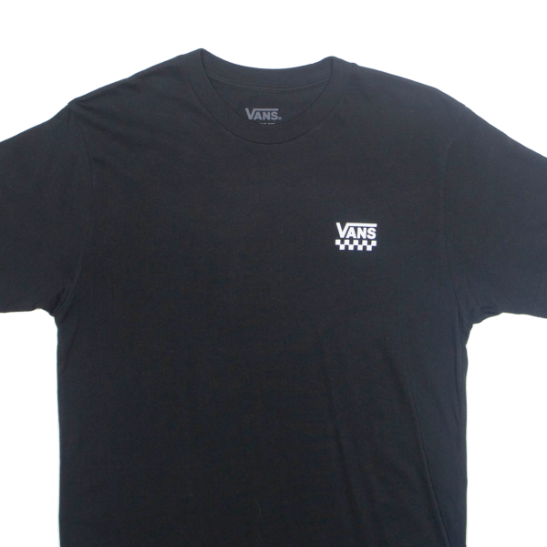 VANS Mens T-Shirt Black S Online Hot Sale