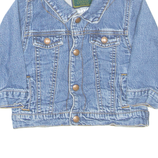 GAP Boys Denim Jacket Blue XXS Online Hot Sale