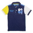 NAUTICA Boys Polo Shirt Blue L Online Hot Sale