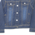 DKNY Girls Denim Jacket Blue 4Y Online