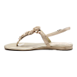 GUESS Strappy Sandals Beige Synthetic Womens UK 8 Supply