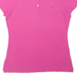 TOMMY HILFIGER Girls Polo Shirt Pink L For Discount