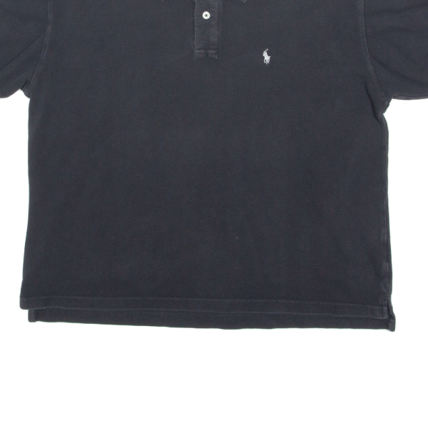 POLO RALPH LAUREN Mens Polo Shirt Black L Supply