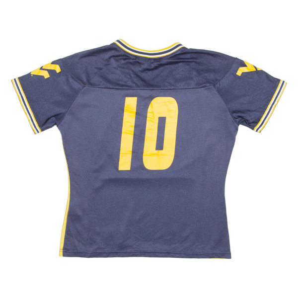 NIKE West Virginia Mountaineers Womens Jersey Blue USA V-Neck M Fashion