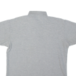 NIKE Mens Polo Shirt Grey L on Sale