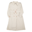 ENSIGN Belted Womens Trench Coat Beige UK 16 For Sale