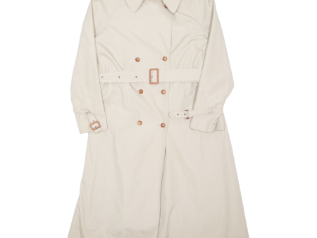 ENSIGN Belted Womens Trench Coat Beige UK 16 For Sale