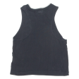 NIKE Mens Vest Black Sleeveless Crew Neck XS For Sale