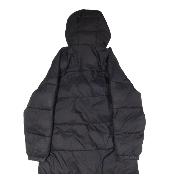 DICKIES Mens Puffer Coat Black Hooded M Cheap