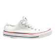 CONVERSE Chuck Taylor All Star Low Top Trainers White Canvas Womens UK 7 Fashion