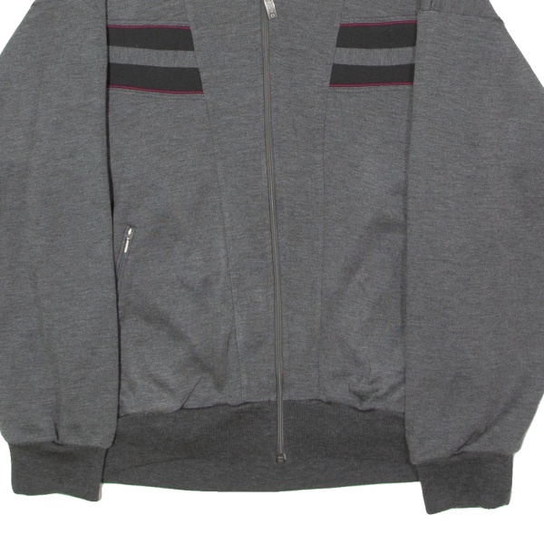 SCHNEIDER SPORTSWEAR Mens Track Jacket Grey Striped M Supply