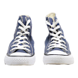 CONVERSE Chuck Taylor All Star High Top Trainers Blue Canvas Womens UK 5 Discount