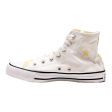 CONVERSE High Top Trainers White Canvas Womens UK 5.5 Discount