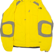 THE NORTH FACE Mens Ski Coat Yellow Nylon Hooded Colourblock XL Cheap