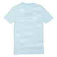 POLO RALPH LAUREN Striped Womens T-Shirt Blue XS Discount