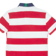 POLO RALPH LAUREN Custom Slim Fit Mens Polo Shirt Red Striped XS Hot on Sale