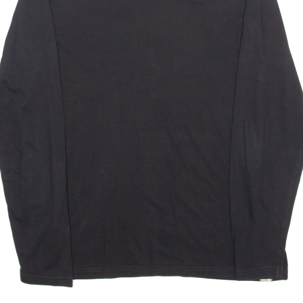 THE NORTH FACE Mens T-Shirt Black Long Sleeve Crew Neck M Online now