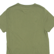 TOMMY HILFIGER Mens T-Shirt Green Crew Neck S Online Hot Sale