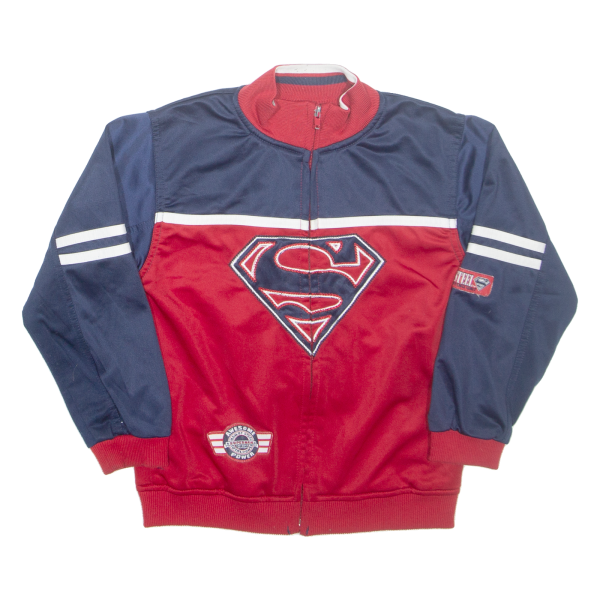 SUPERMAN Boys Track Jacket Red 5Y Supply