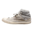 CONVERSE High Top Trainers Grey Canvas Womens UK 8.5 Online Hot Sale