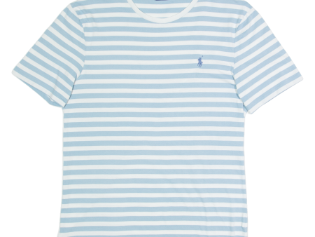 POLO RALPH LAUREN Custom Slim Fit Mens T-Shirt Blue S Cheap