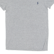 POLO RALPH LAUREN Mens T-Shirt Grey Crew Neck S on Sale