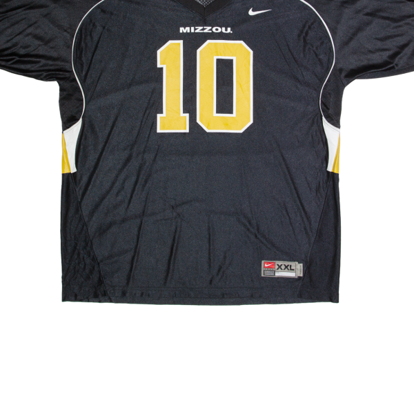 NIKE Missouri Tigers 10 Mens Jersey Black USA V-Neck 2XL For Discount