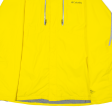 COLUMBIA Mens Ski Coat Yellow Nylon 4XL For Discount