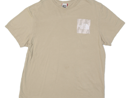 THE NORTH FACE Mens T-Shirt Beige L For Discount