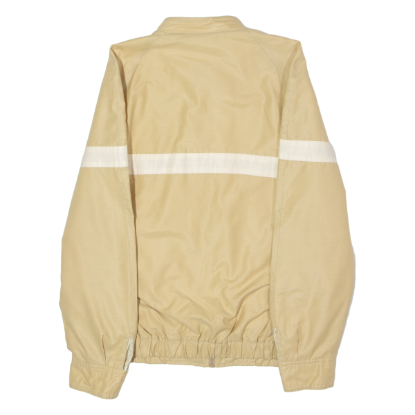 Mens Track Jacket Beige 80s Striped S For Cheap