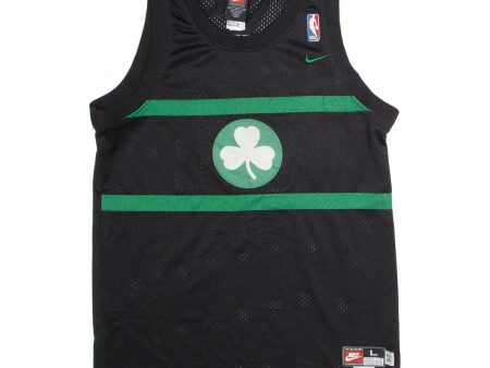 NIKE NBA Boston Celtics 34 Pierce Mens Vest Black Sleeveless USA L Cheap